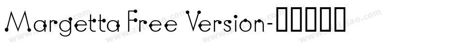Margetta Free Version字体转换